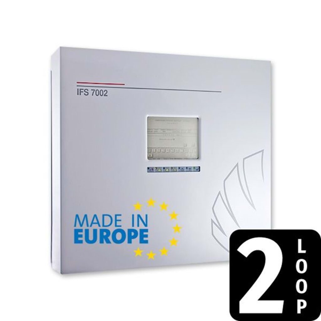 UniPOS IFS-7002/2 - 2 Loop 250 Adresli İnteraktif Yangın Alarm Paneli ...